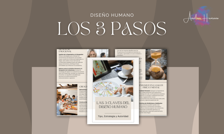 Los 3 Primeros Pasos en Diseño Humano